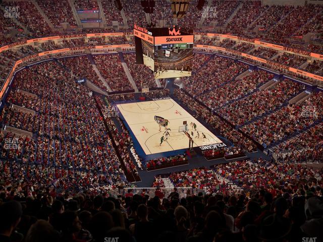 Smoothie King Center - Section 310 Seat View Smoothie King Center - Section 310 Seat View