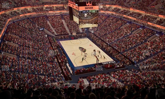 Smoothie King Center - Section 310 Seat View