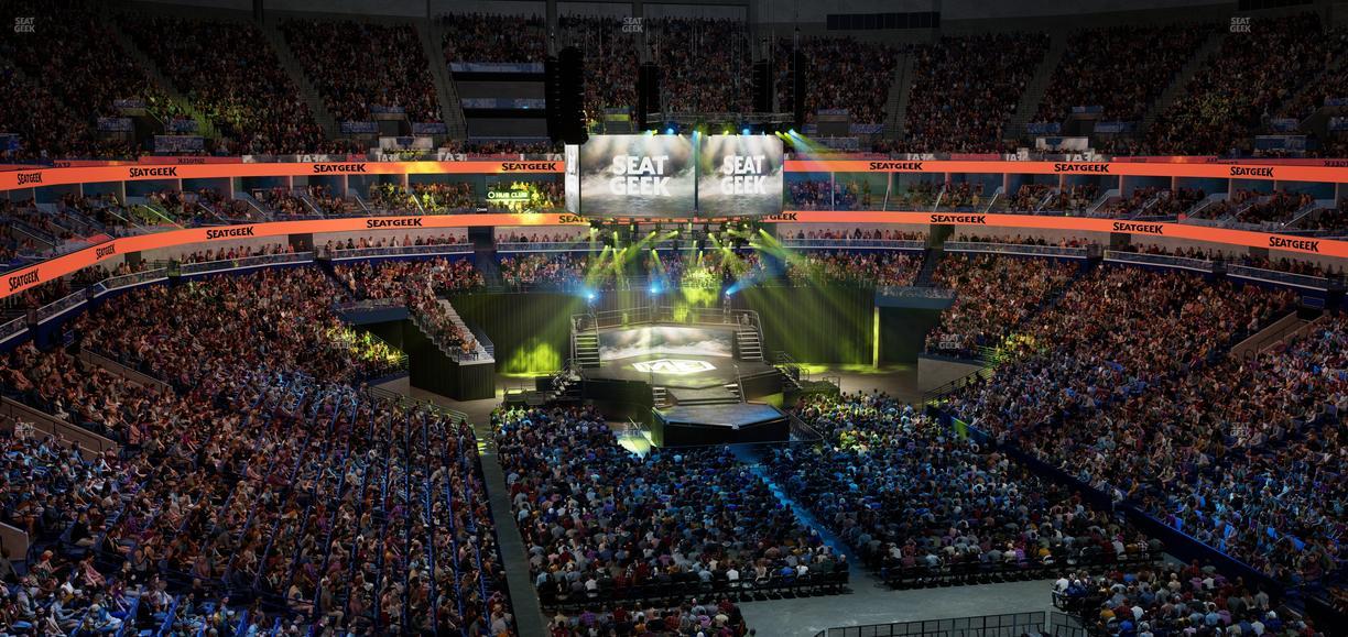 Smoothie King Center - Section 310 Seat View