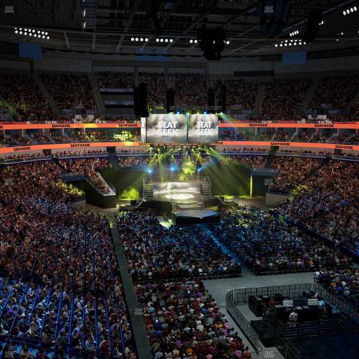 Smoothie King Center - Section 310 Seat View