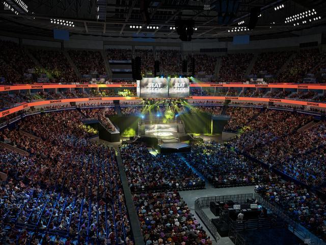 Smoothie King Center - Section 310 Seat View