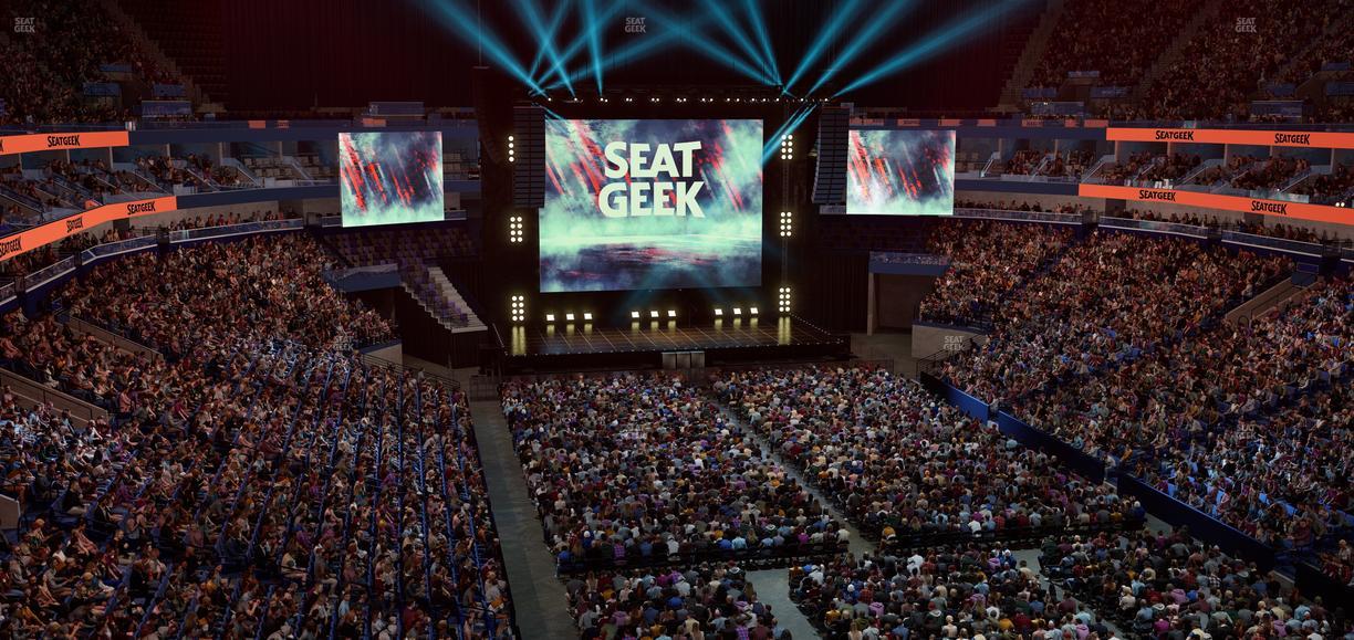Smoothie King Center - Section 310 Seat View