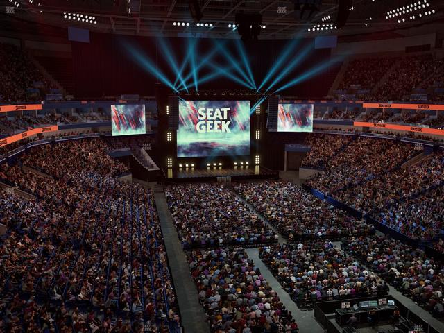 Smoothie King Center - Section 310 Seat View
