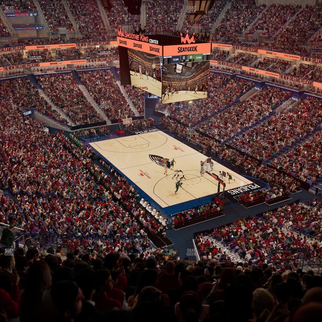 Smoothie King Center - Section 311 Seat View