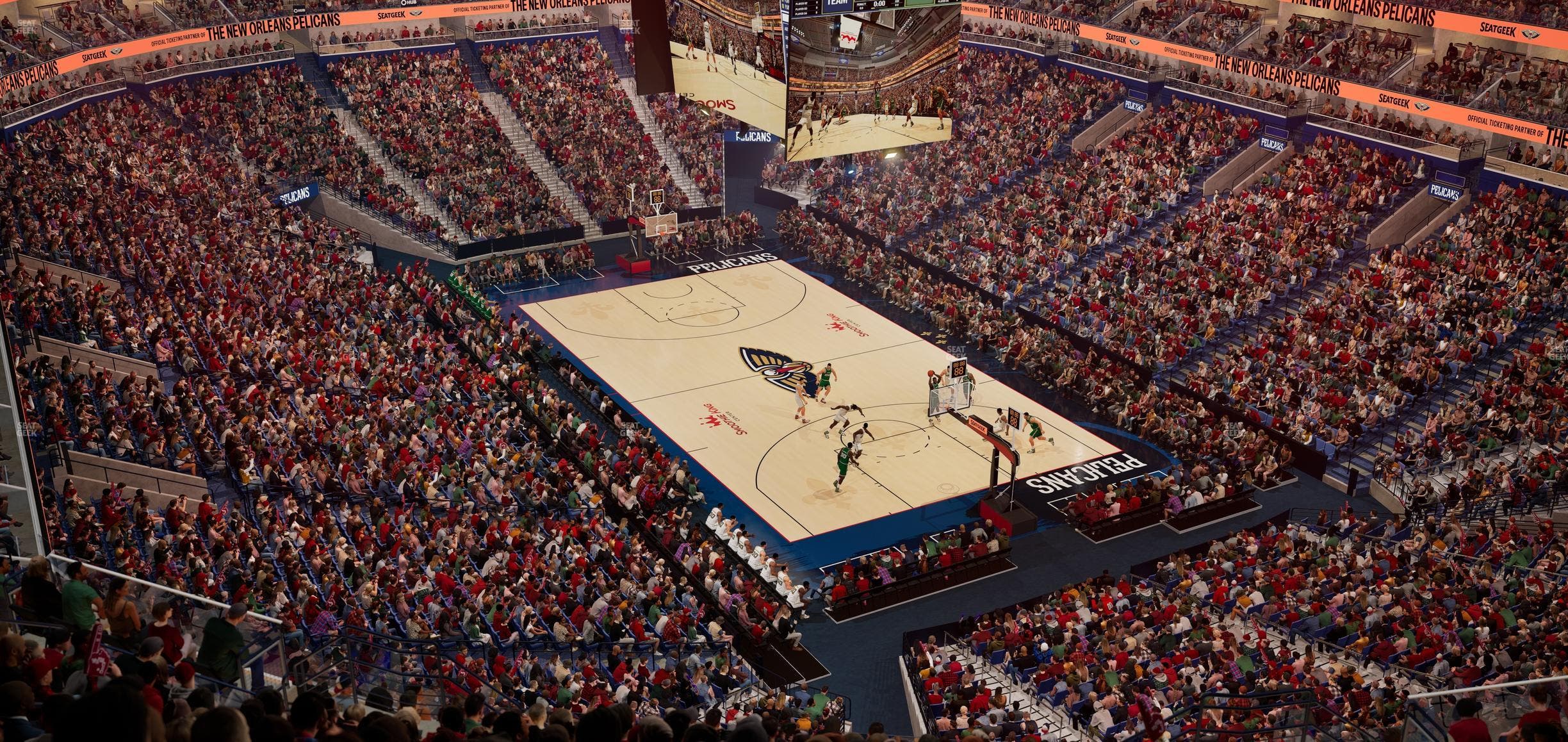 Smoothie King Center - Section 311 Seat View