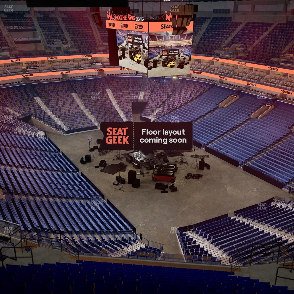 Smoothie King Center - Section 311 Seat View