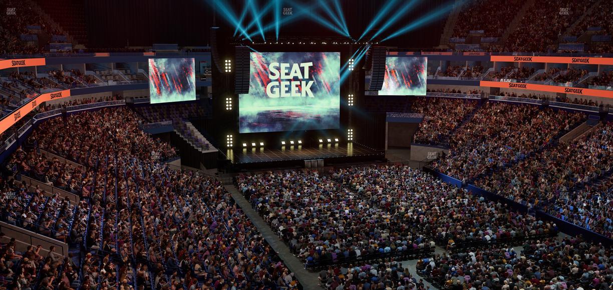 Smoothie King Center - Section 311 Seat View