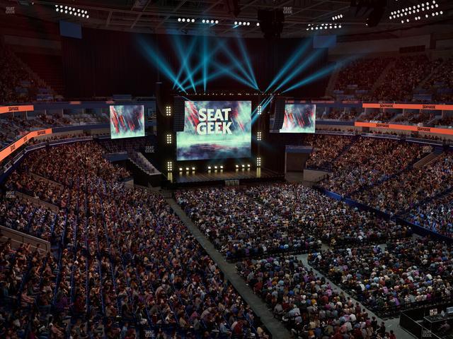 Smoothie King Center - Section 311 Seat View
