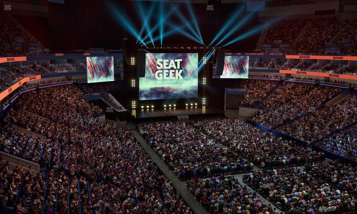 Smoothie King Center - Section 311 Seat View