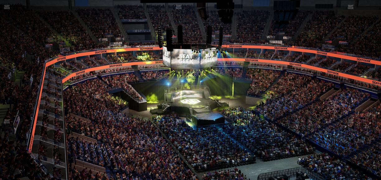 Smoothie King Center - Section 311 Seat View