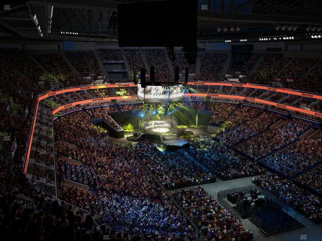 Smoothie King Center - Section 311 Seat View
