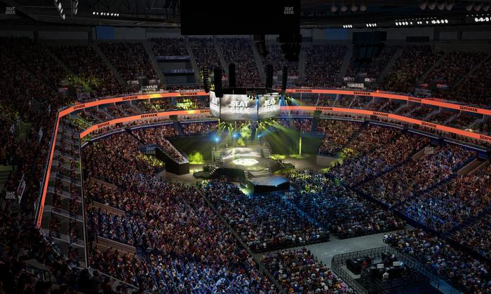 Smoothie King Center - Section 311 Seat View