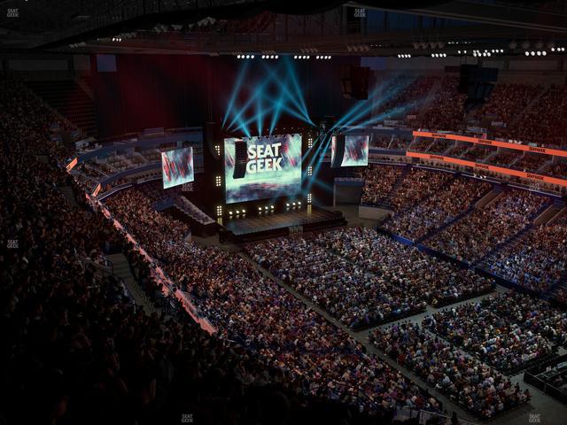 Smoothie King Center - Section 312 Seat View Smoothie King Center - Section 312 Seat View