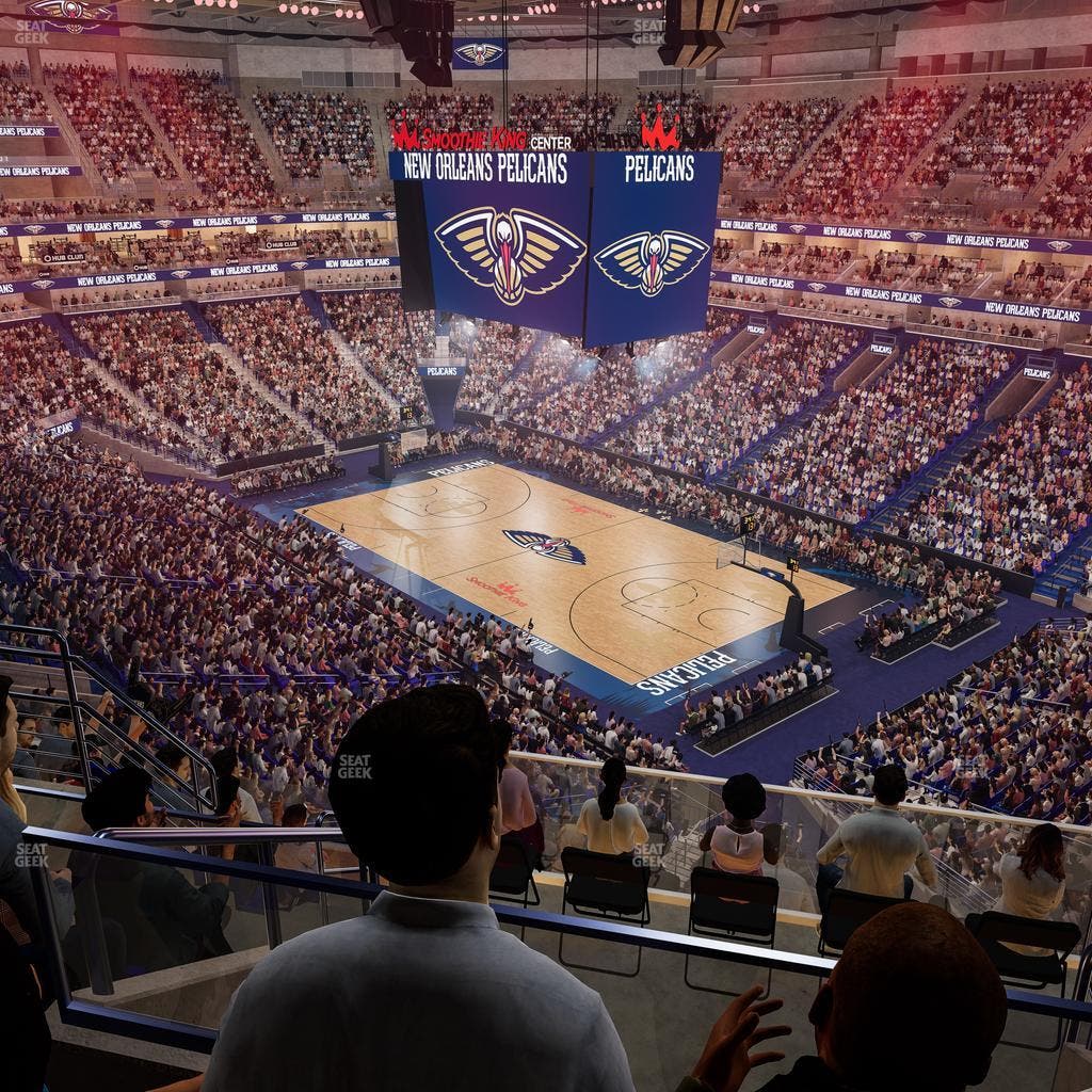 Smoothie King Center - Section 312 Seat View