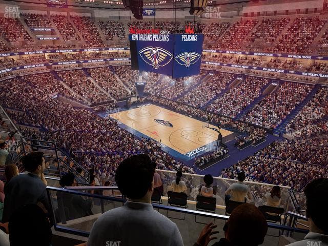 Smoothie King Center - Section 312 Seat View