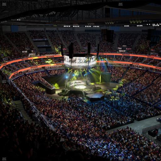 Smoothie King Center - Section 312 Seat View