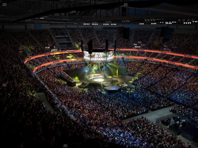 Smoothie King Center - Section 312 Seat View