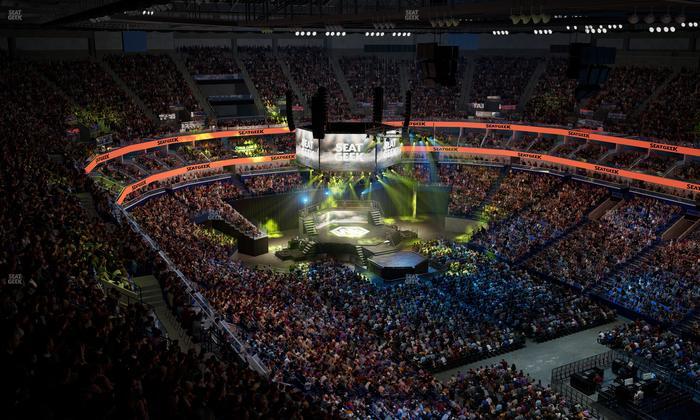 Smoothie King Center - Section 312 Seat View