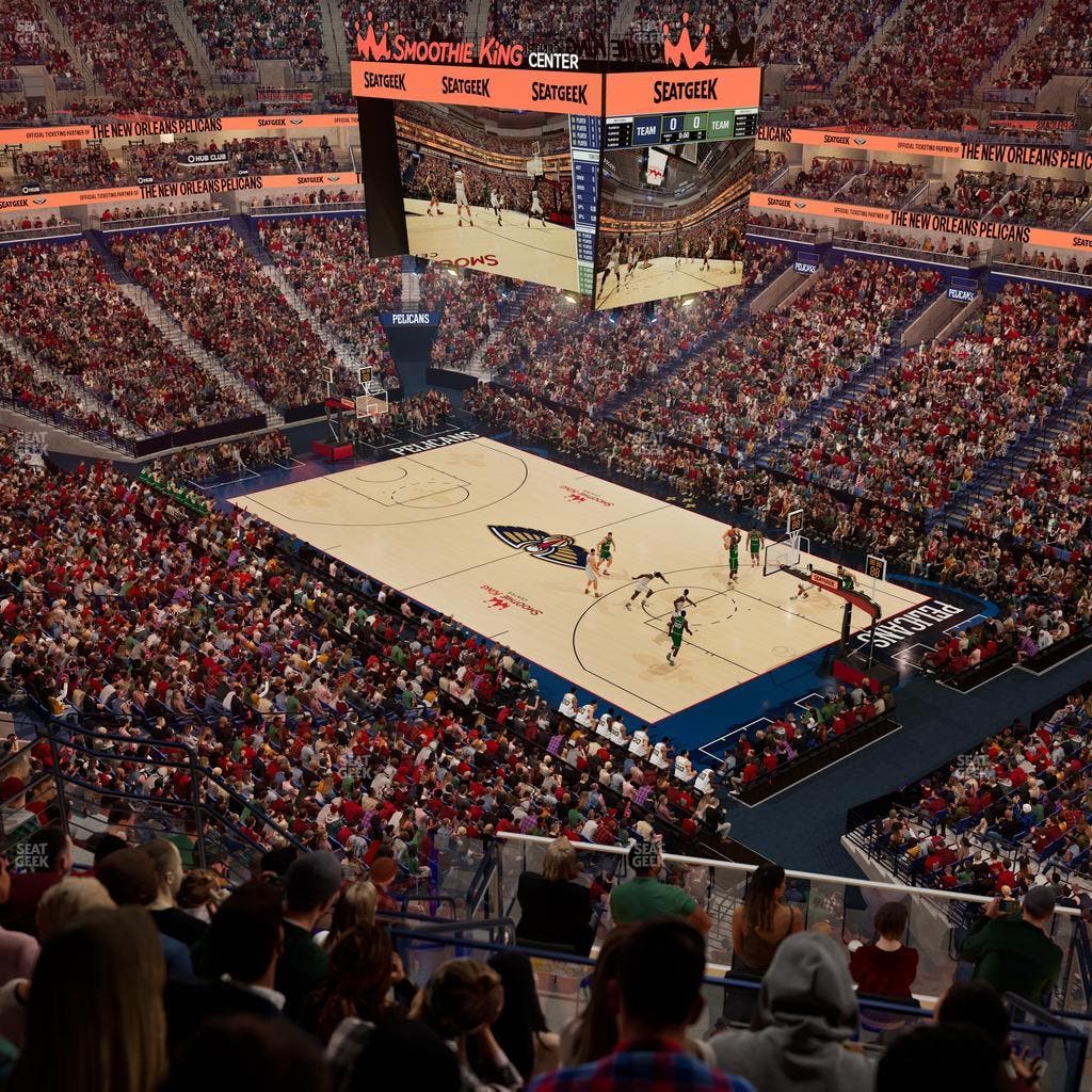 Smoothie King Center - Section 312 Seat View