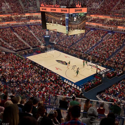 Smoothie King Center - Section 312 Seat View