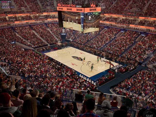 Smoothie King Center - Section 312 Seat View