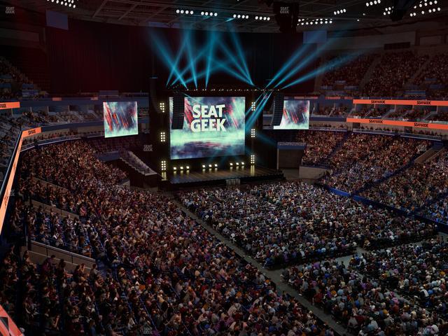 Smoothie King Center - Section 312 Seat View