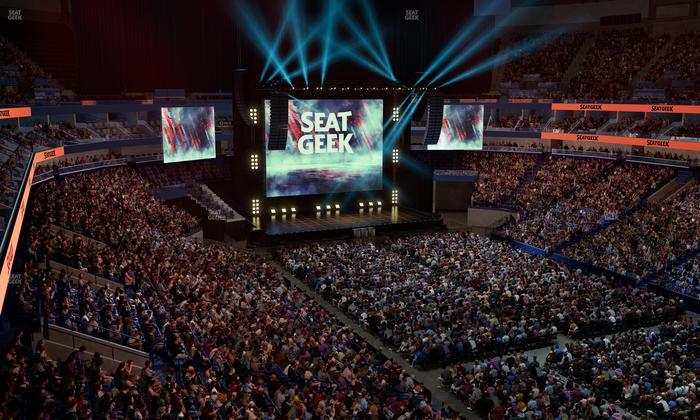 Smoothie King Center - Section 312 Seat View