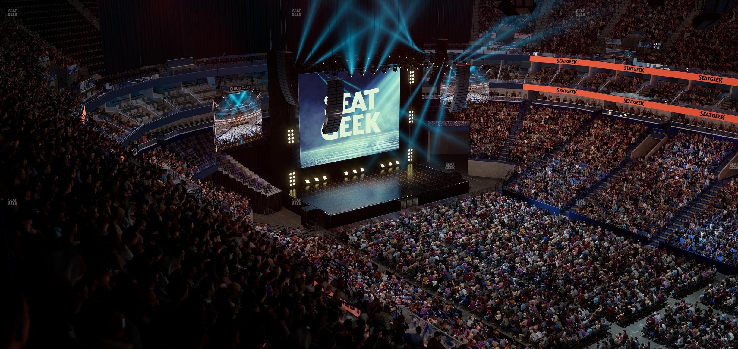 Smoothie King Center - Section 313 Seat View