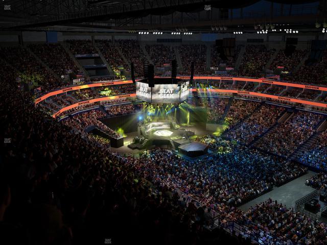 Smoothie King Center - Section 313 Seat View