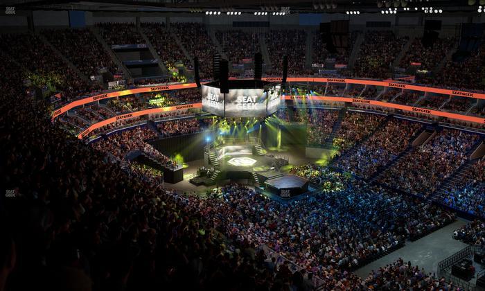 Smoothie King Center - Section 313 Seat View