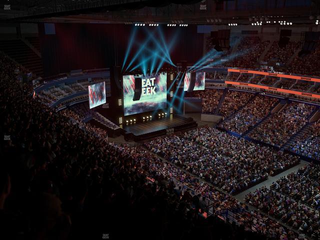 Smoothie King Center - Section 313 Seat View Smoothie King Center - Section 313 Seat View