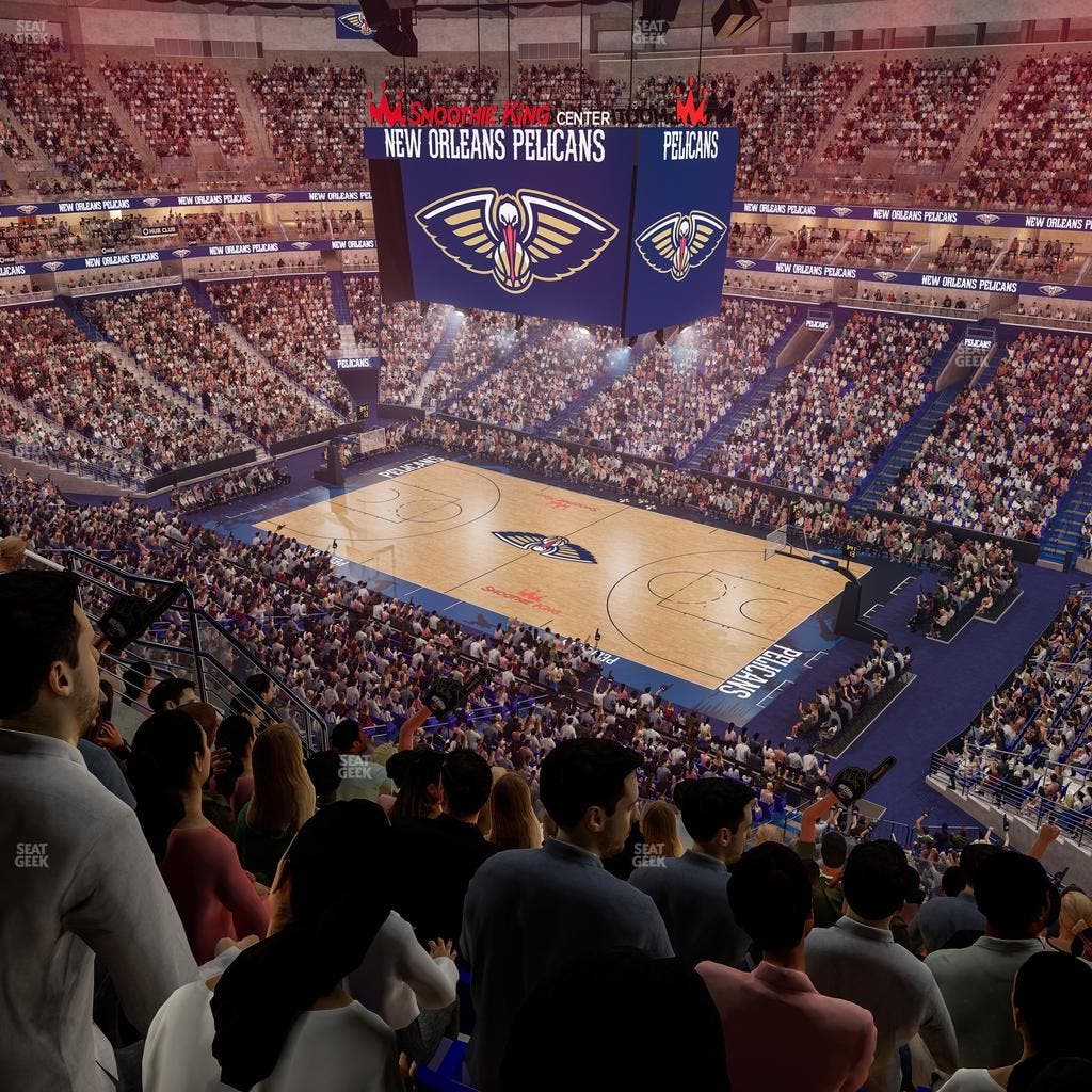 Smoothie King Center - Section 313 Seat View