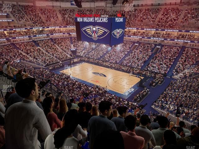 Smoothie King Center - Section 313 Seat View