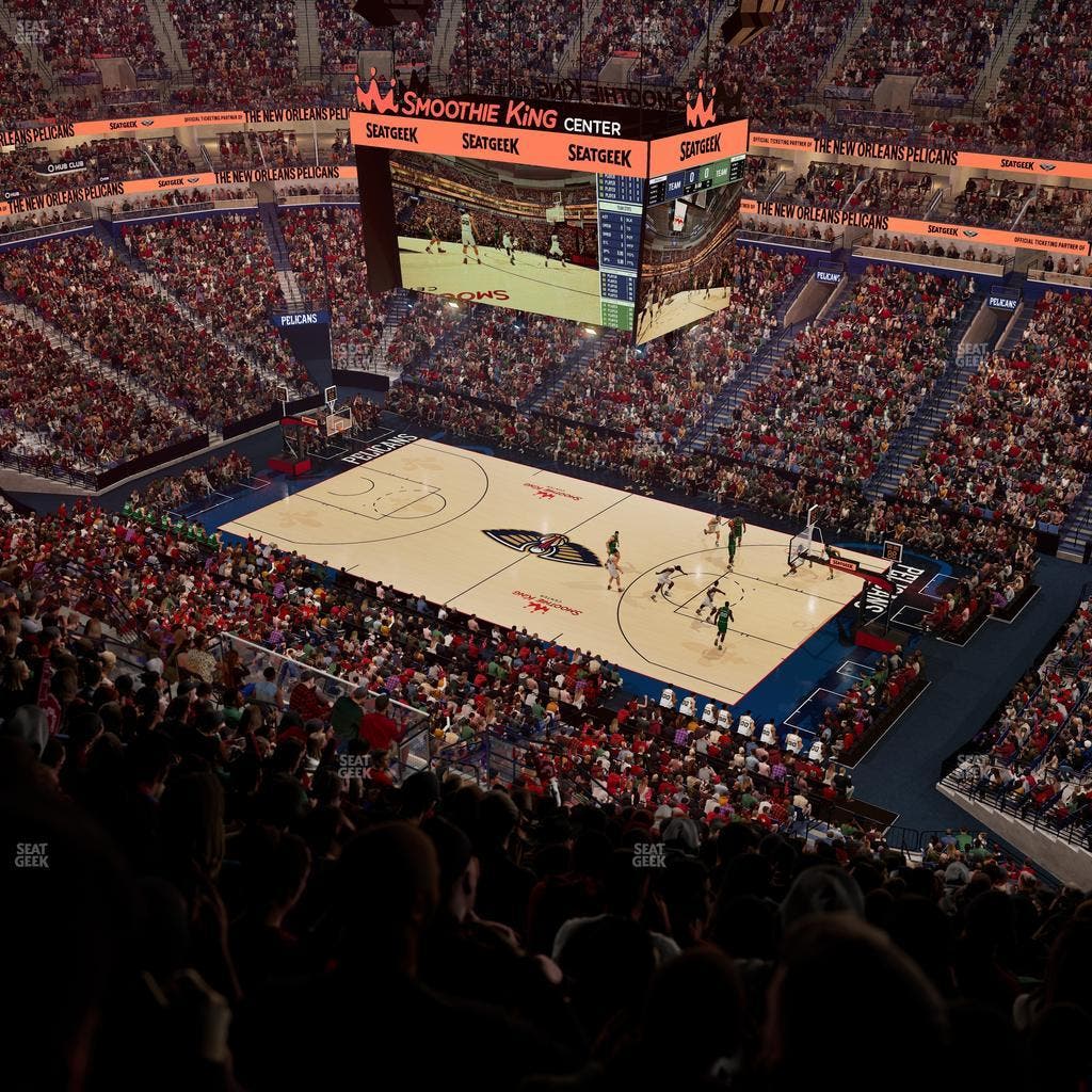Smoothie King Center - Section 313 Seat View