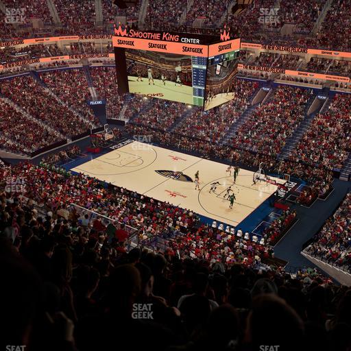 Smoothie King Center - Section 313 Seat View