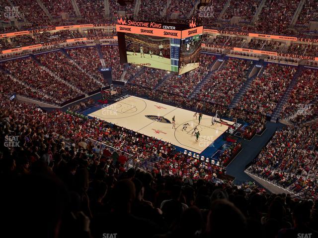 Smoothie King Center - Section 313 Seat View Smoothie King Center - Section 313 Seat View
