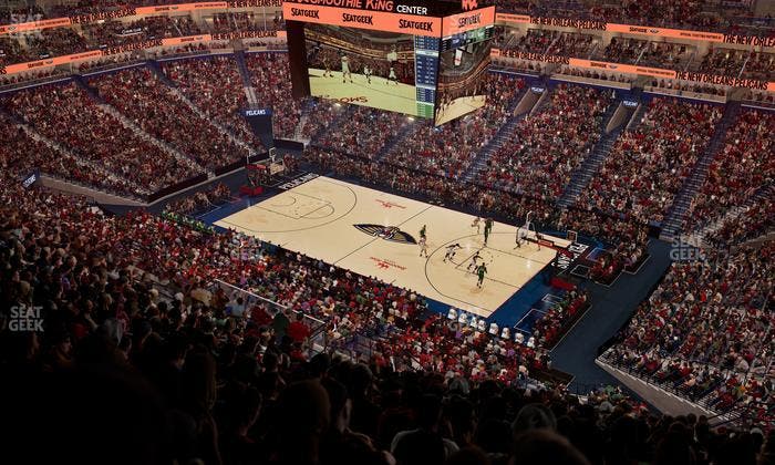 Smoothie King Center - Section 313 Seat View