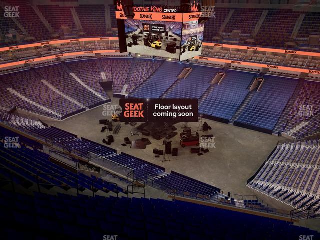 Smoothie King Center - Section 313 Seat View