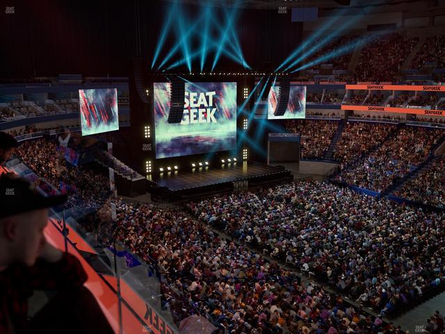 Smoothie King Center - Section 314 Seat View