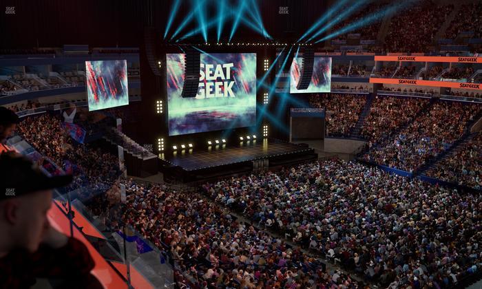 Smoothie King Center - Section 314 Seat View