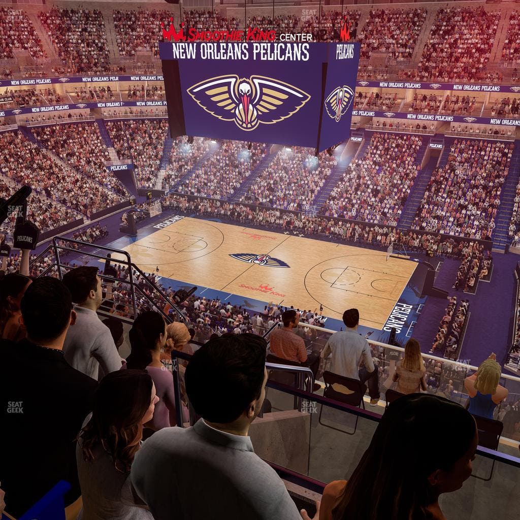 Smoothie King Center - Section 314 Seat View
