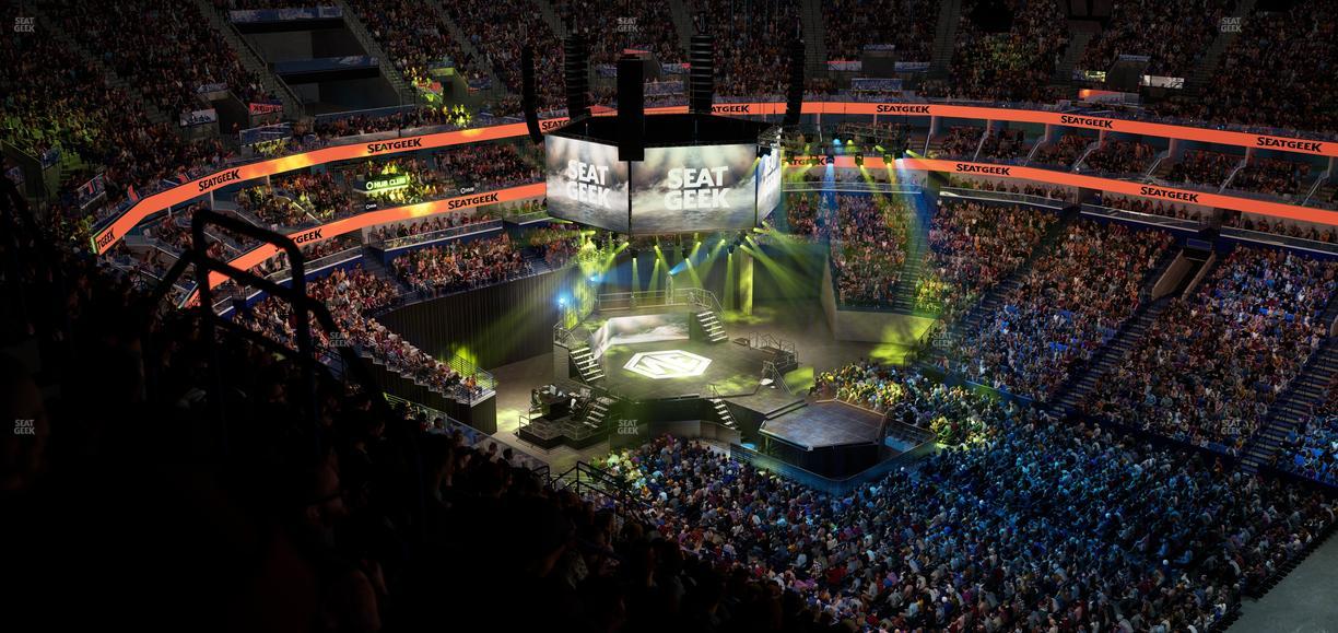 Smoothie King Center - Section 314 Seat View