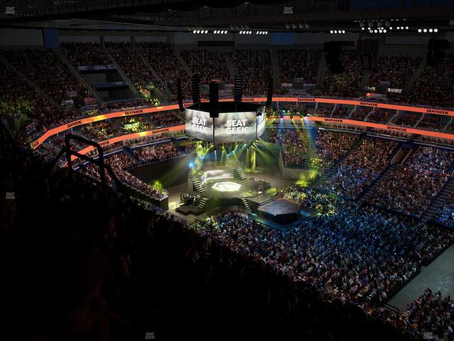 Smoothie King Center - Section 314 Seat View