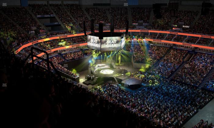 Smoothie King Center - Section 314 Seat View