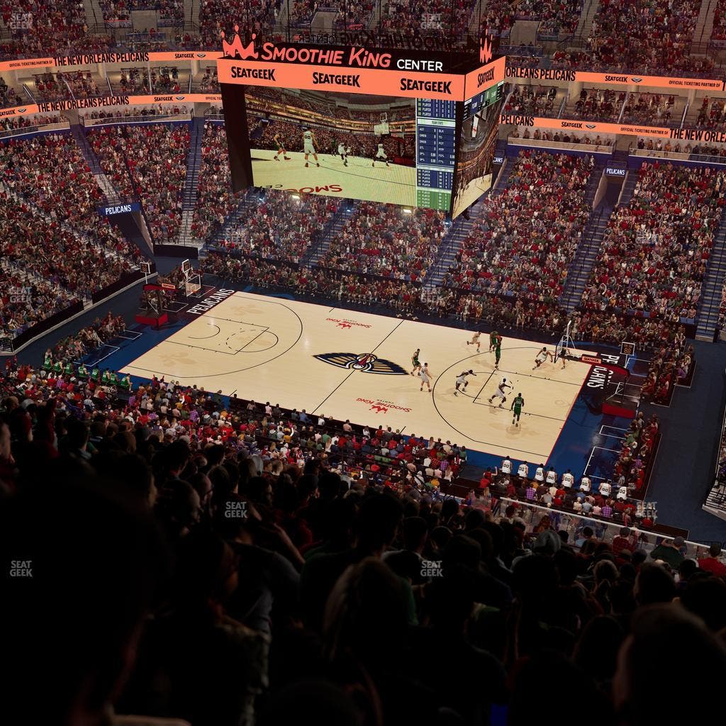 Smoothie King Center - Section 314 Seat View
