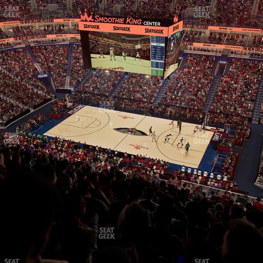 Smoothie King Center - Section 314 Seat View