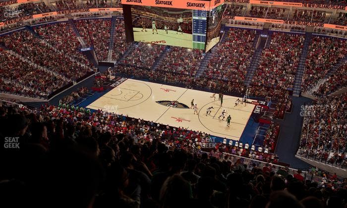 Smoothie King Center - Section 314 Seat View