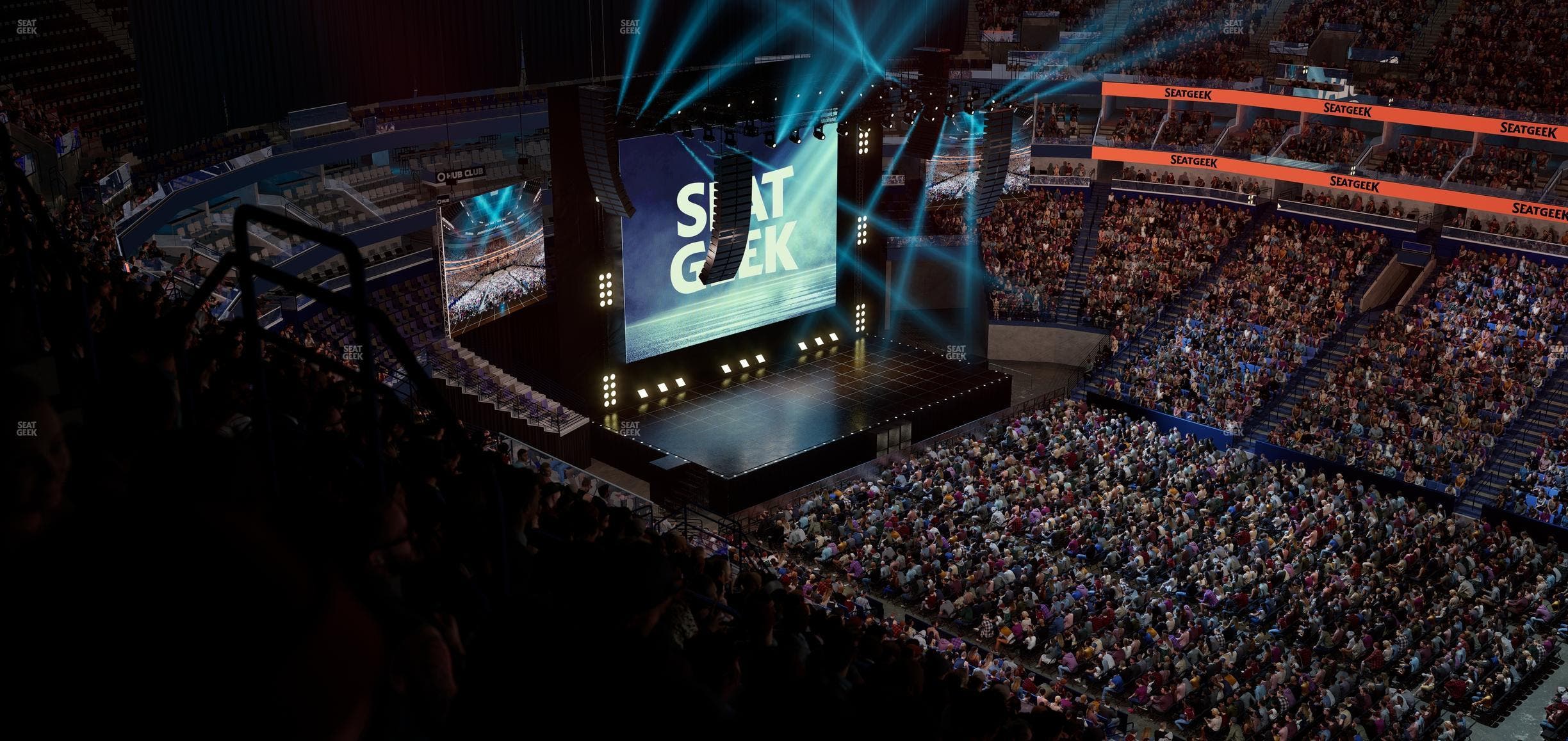 Smoothie King Center - Section 314 Seat View