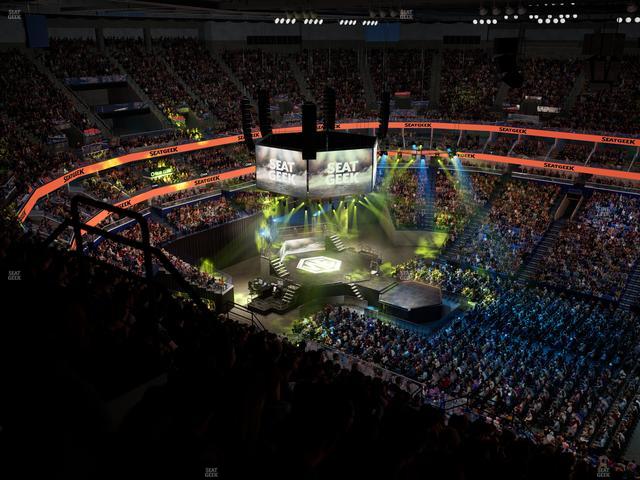 Smoothie King Center - Section 315 Seat View