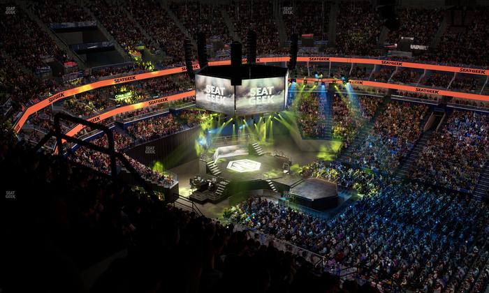 Smoothie King Center - Section 315 Seat View